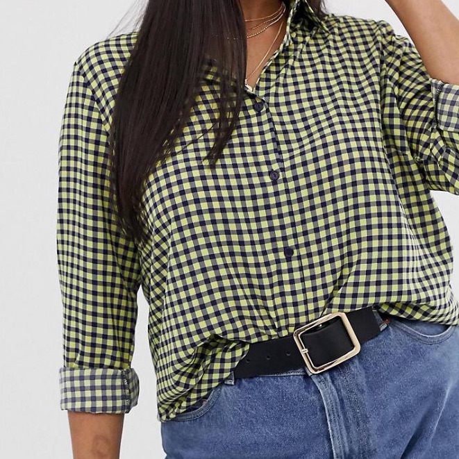 Asos Plus Button Down Top